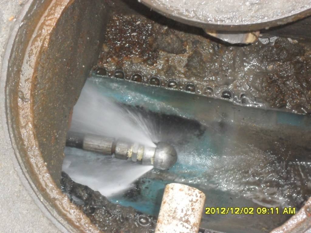 太白污水管道高压清洗